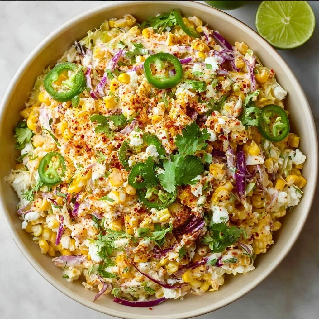 Transform Your Sides: Discover Bold Mexican Street Corn Slaw Flavors